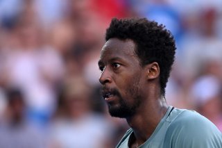 Gaël Monfils a été contraint à l'abandon face à Ben Shelton KEYSTONE/EPA/JAMES ROSS